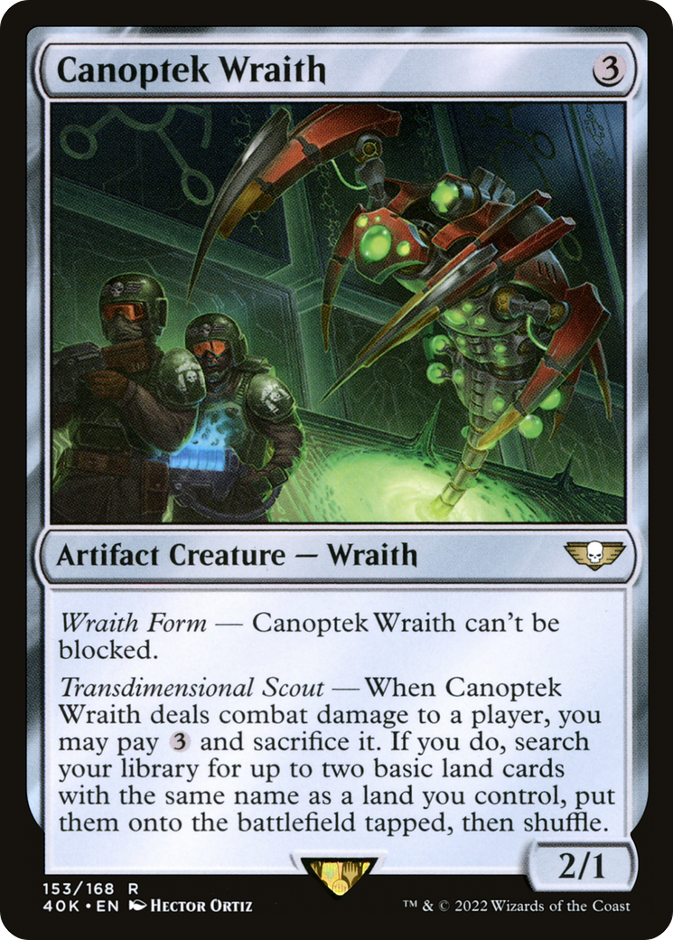 Canoptek Wraith [40K - 153]