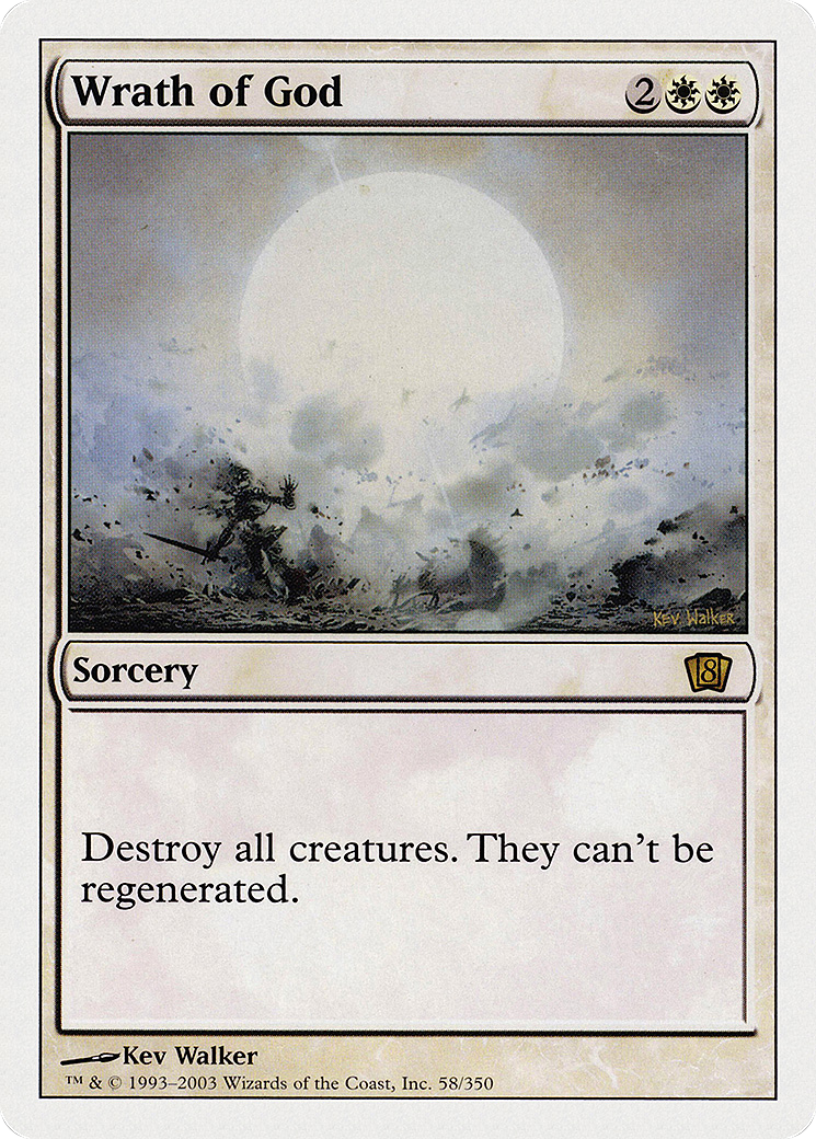 Wrath of God (8ED-058) - 8th Edition Foil