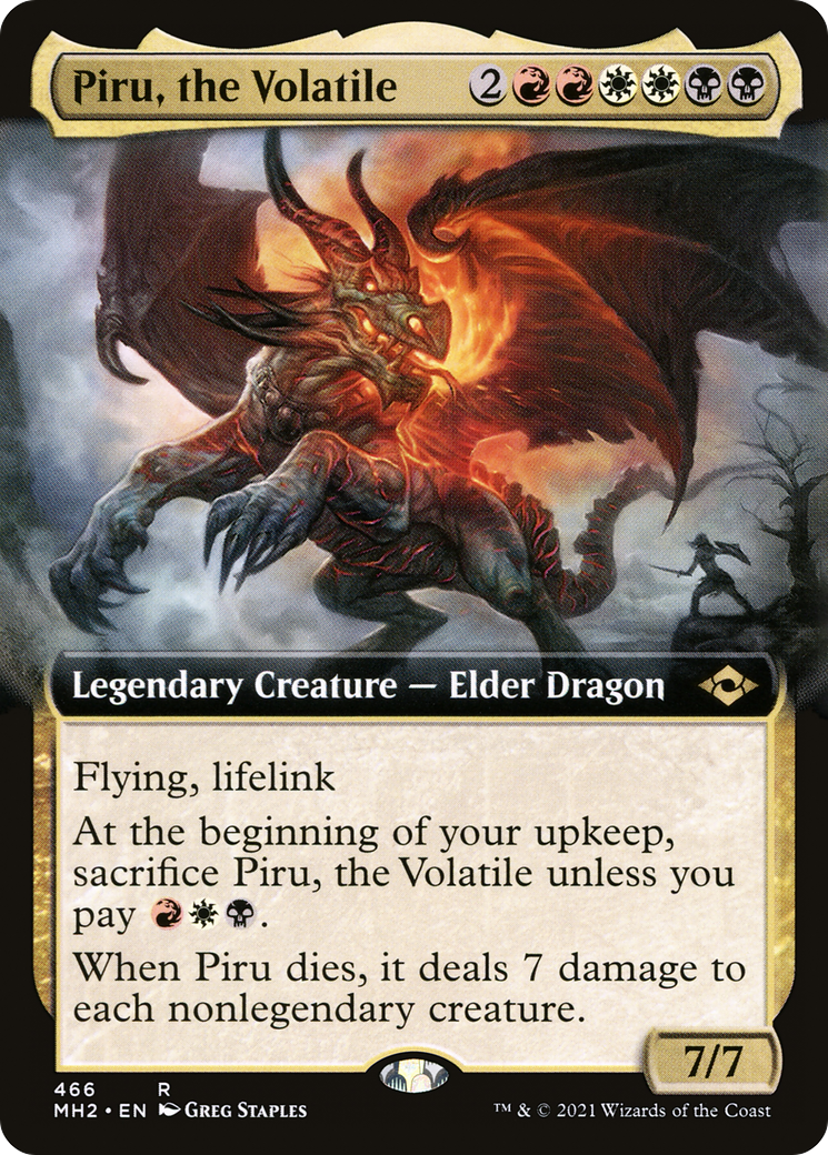Piru, the Volatile (Extended Art) [MH2 - 466]