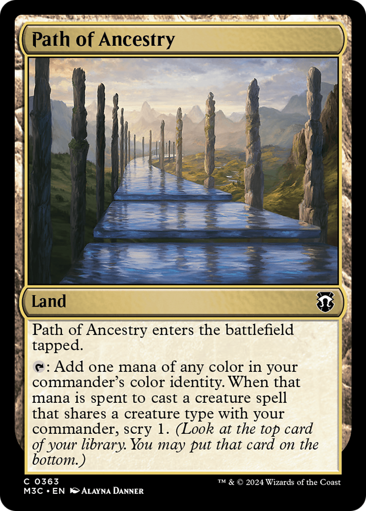 Path of Ancestry [M3C - 363]