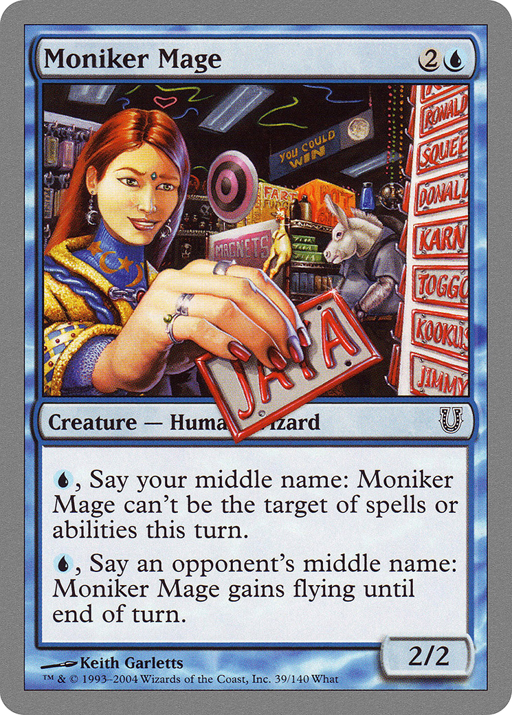 Moniker Mage [UNH - 39]