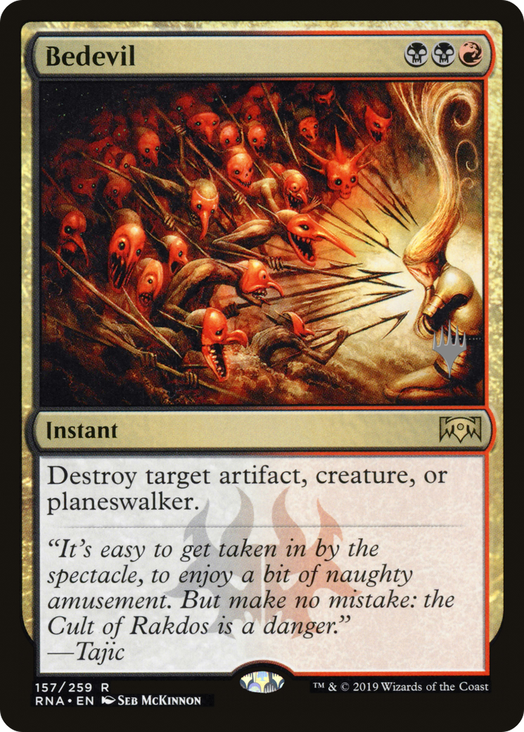 Bedevil (PPELD-157) - Ravnica Allegiance Promos