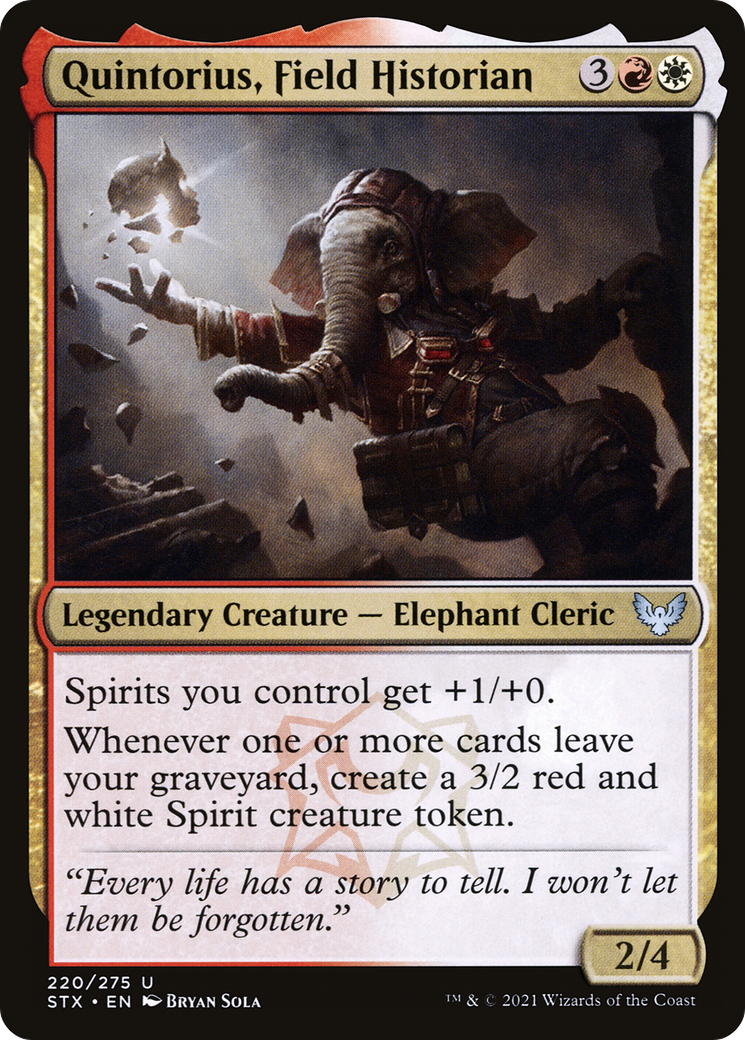 Quintorius, Field Historian [STX - 220]