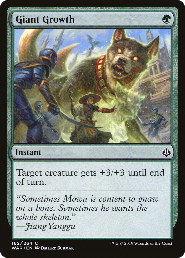 Giant Growth [WAR - 162]
