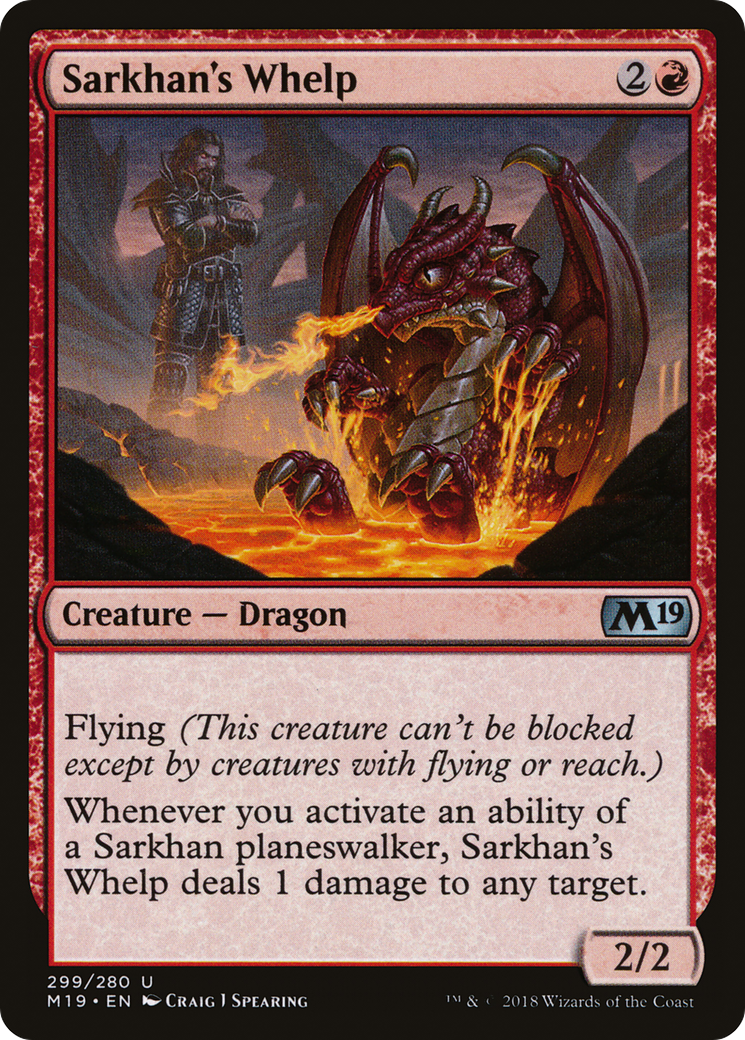 Sarkhan's Whelp [M19 - 299]
