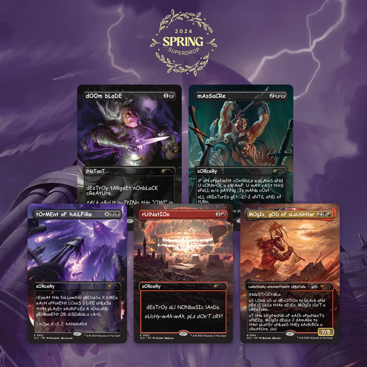 Secret Lair Drop: sAnS mERcY - Non-Foil Edition [SLD - N/A]