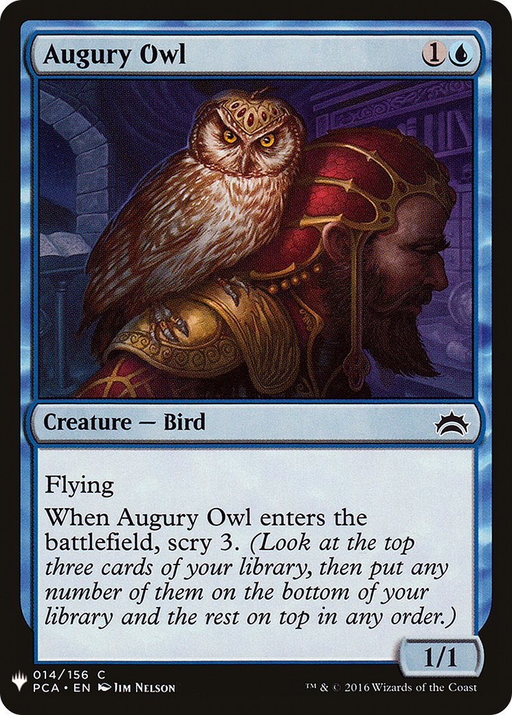 Augury Owl (LIST-014) - The List
