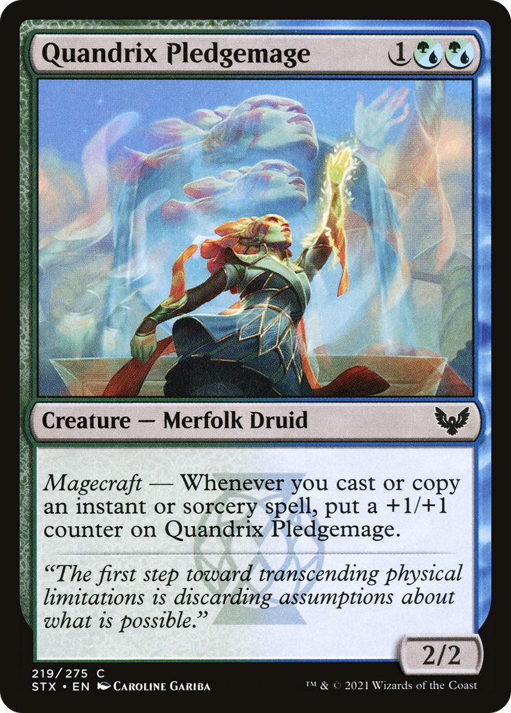 Quandrix Pledgemage [STX - 219]