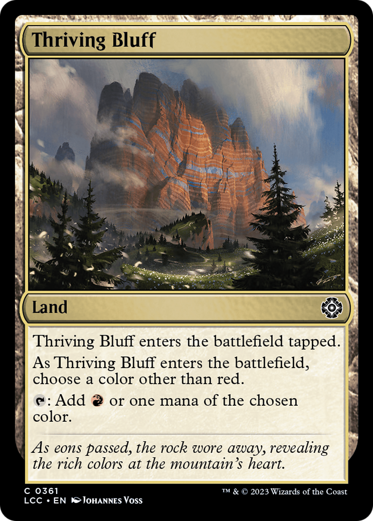 Thriving Bluff [LCC - 361]