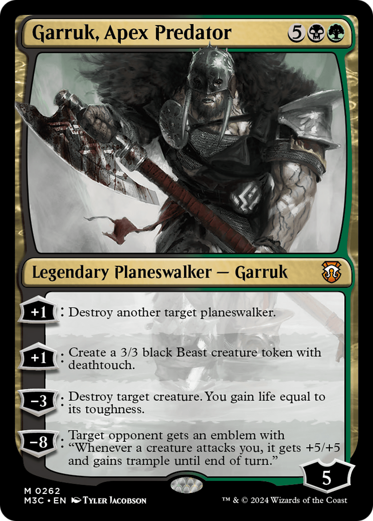 Garruk, Apex Predator [M3C - 262]
