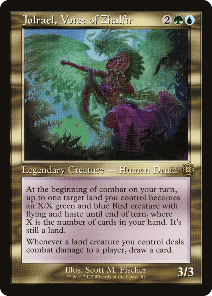 Jolrael, Voice of Zhalfir (Retro Frame) [MAT - 83]