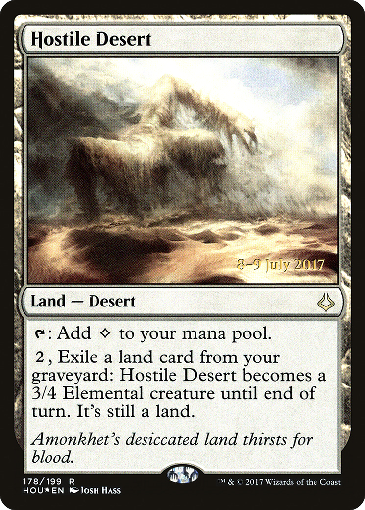 Hostile Desert [PRE - 178]