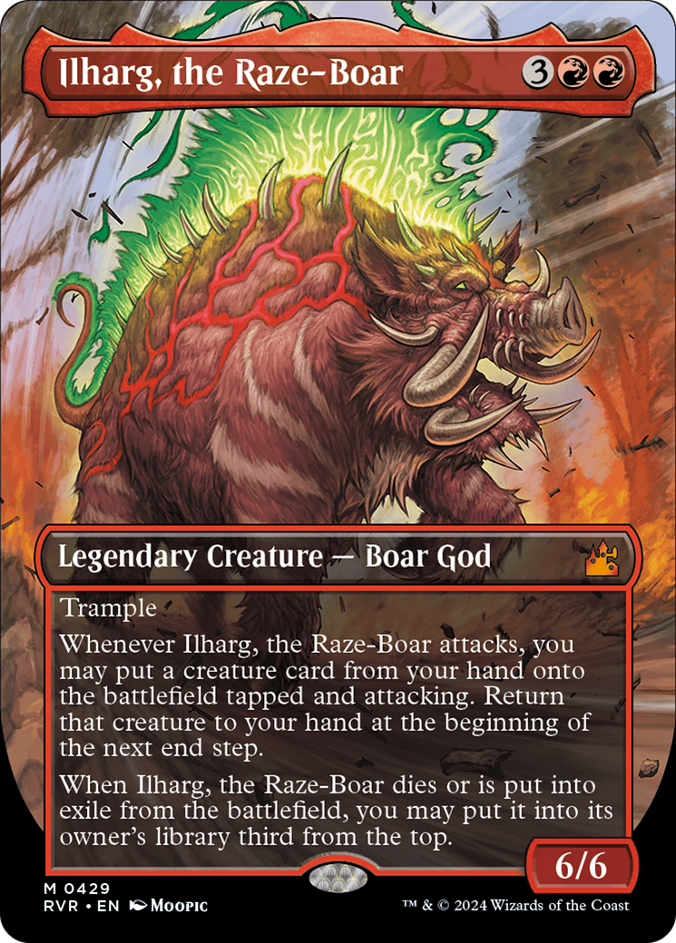 Ilharg, the Raze-Boar (Anime Borderless) [RVR - 429]