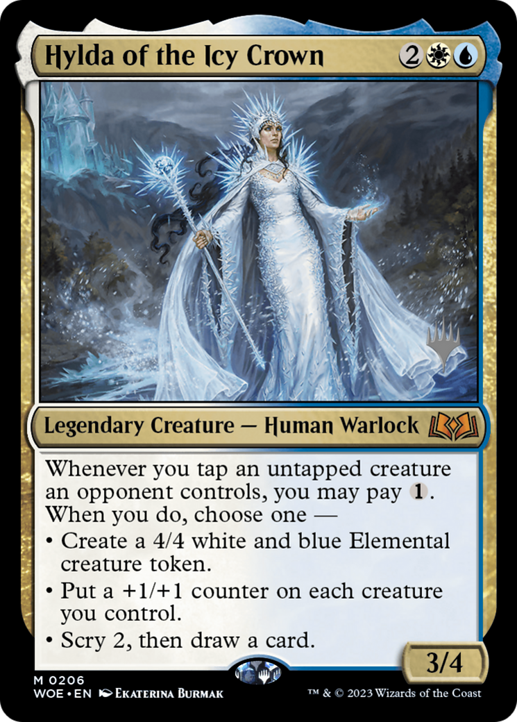 Hylda of the Icy Crown (PPWOE-206) - Wilds of Eldraine Promos