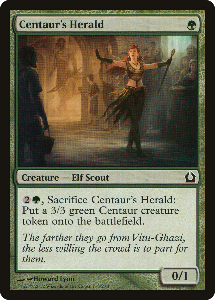 Centaur's Herald [RTR - 118]