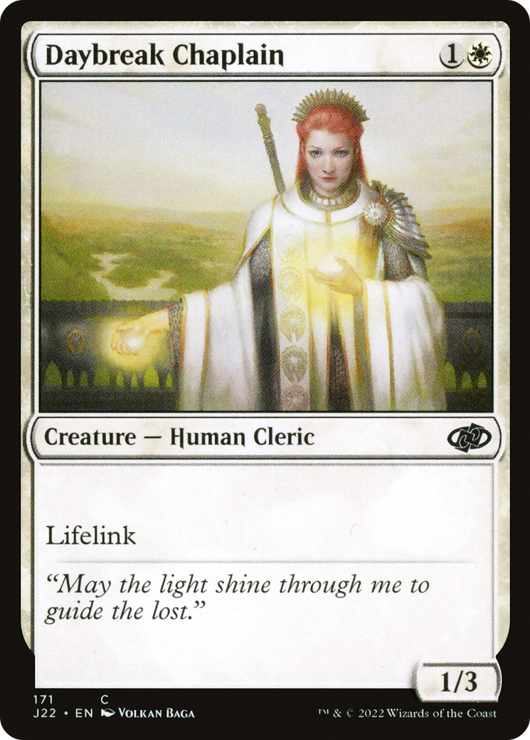 Daybreak Chaplain [J22 - 171]