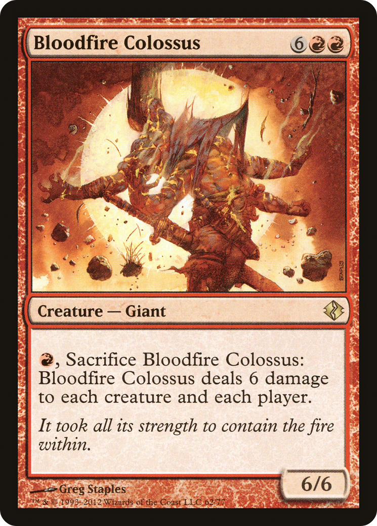 Bloodfire Colossus [DDI - 62]