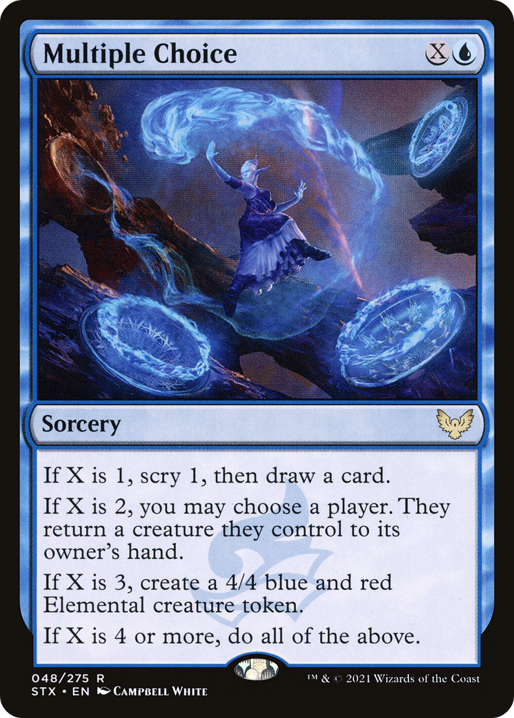 Multiple Choice [STX - 48]
