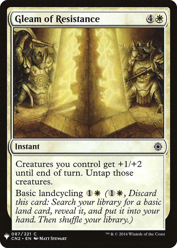Gleam of Resistance [LIST - 87]