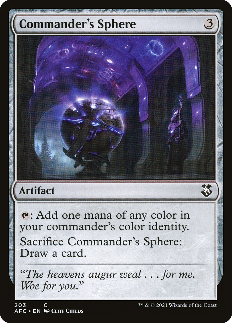 Commander's Sphere [AFC - 203]