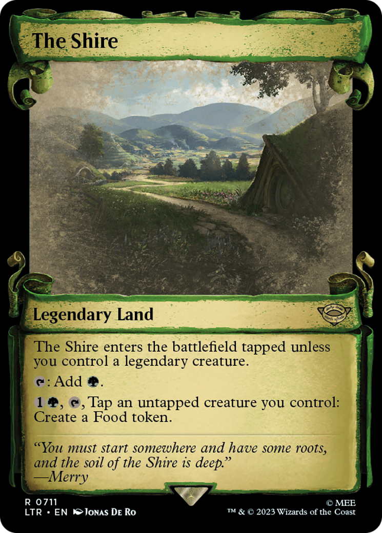 The Shire (Showcase Scrolls) [LTR - 711]