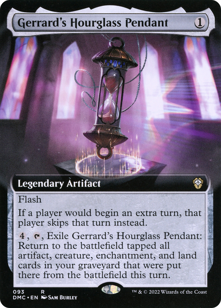 Gerrard's Hourglass Pendant (Extended Art) [DMC - 93]