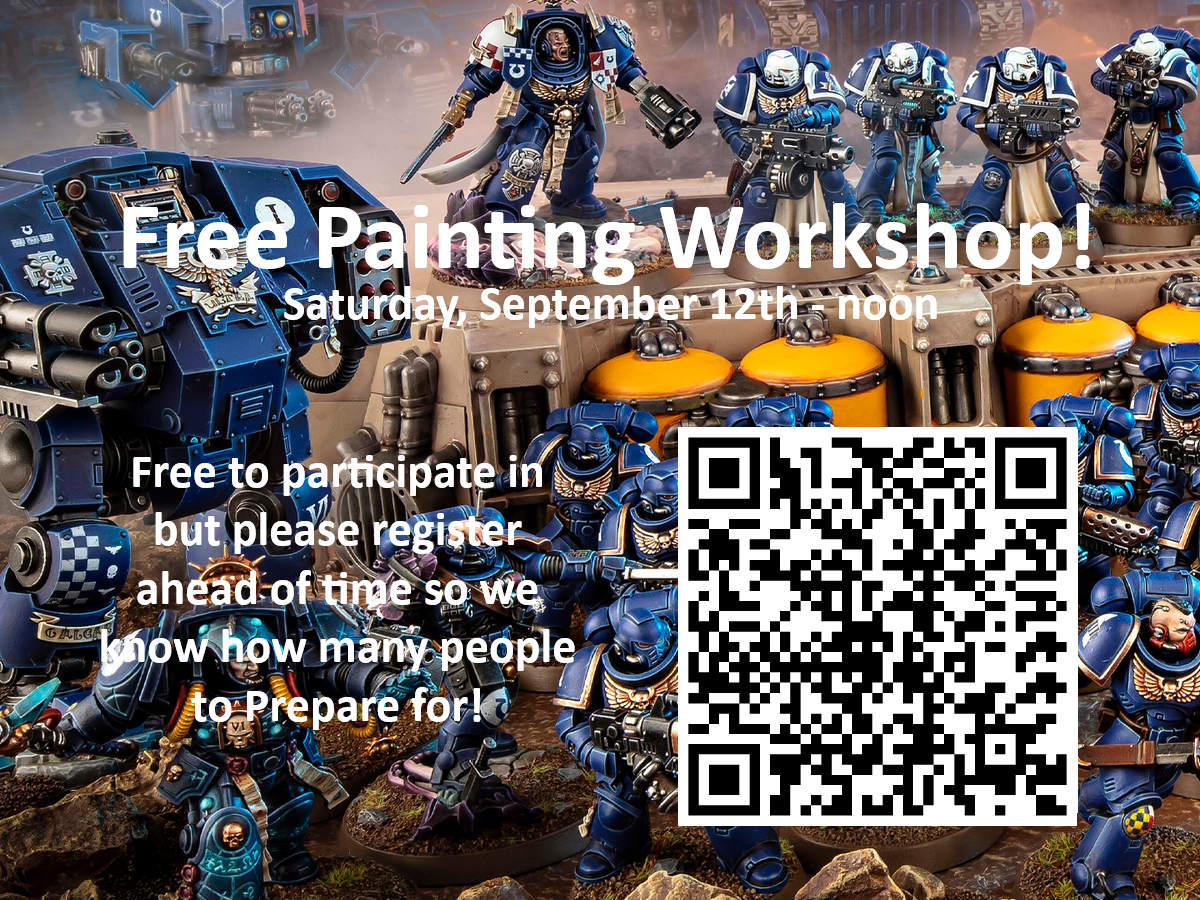 Painting Workshop - Saturday September 12th - noon