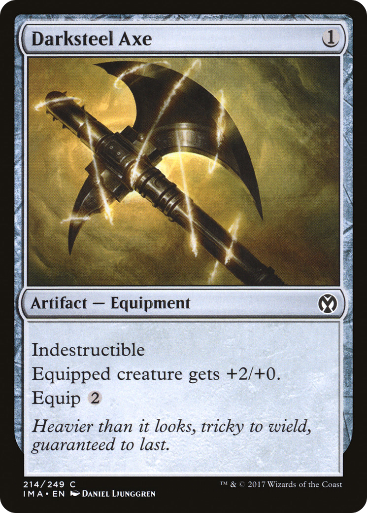 Darksteel Axe [IMA - 214]