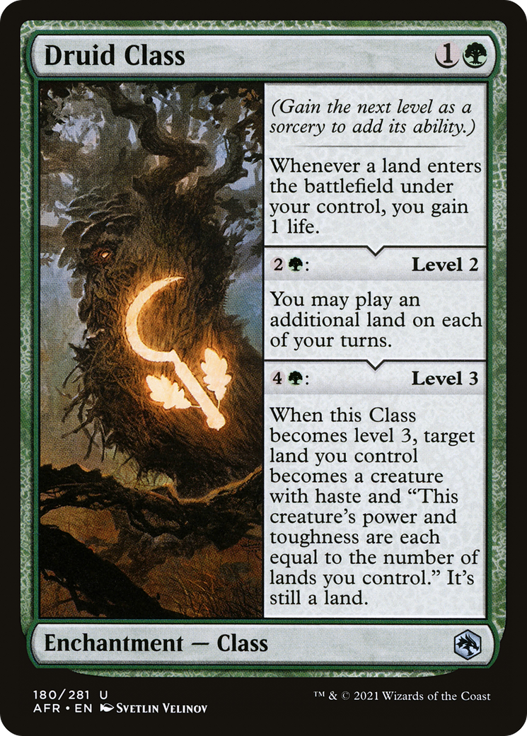 Druid Class [AFR - 180]