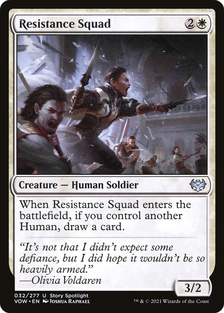 Resistance Squad [VOW - 32]