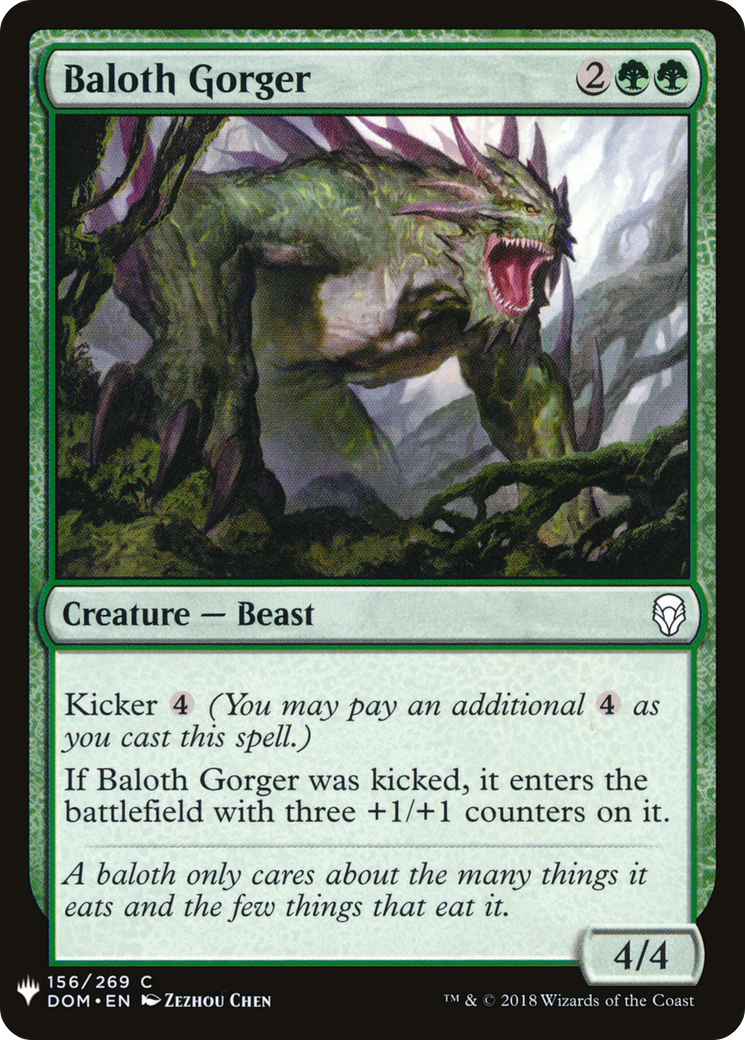 Baloth Gorger (LIST-156) - The List
