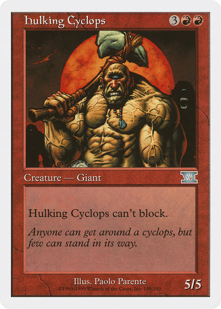 Hulking Cyclops [6ED - 189]