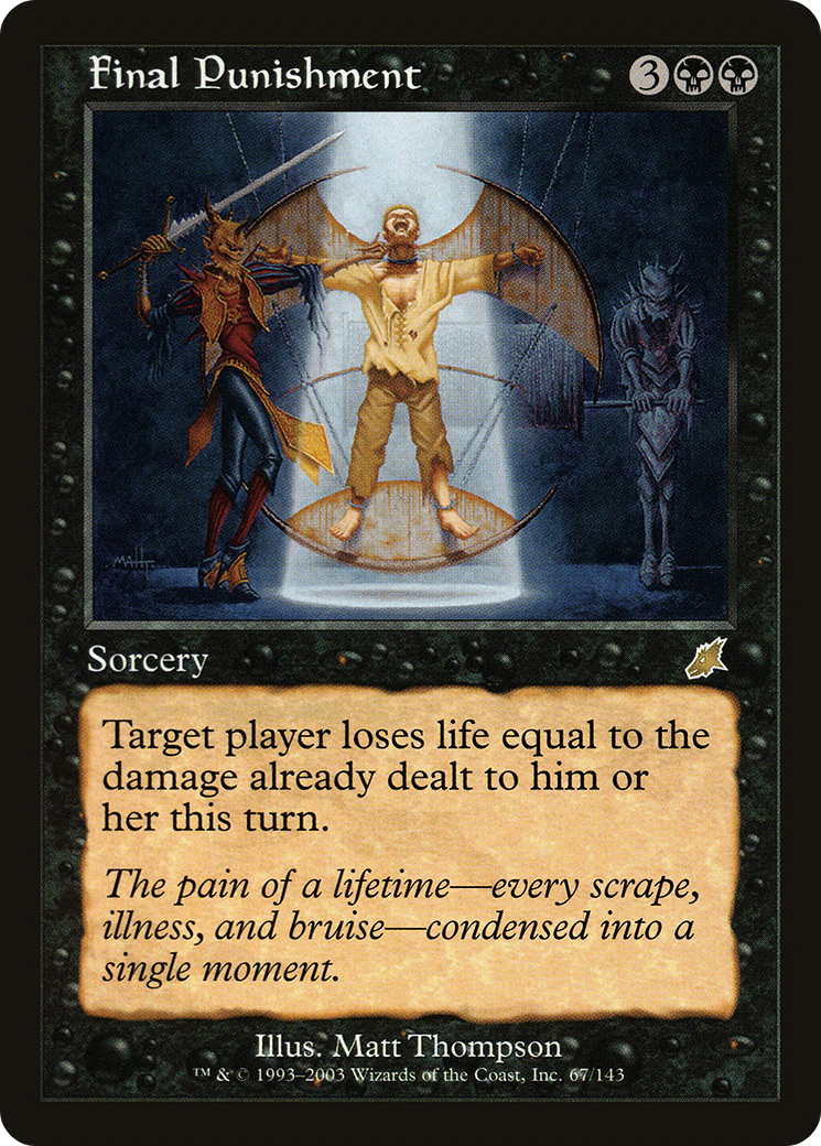 Final Punishment [SCG - 67]