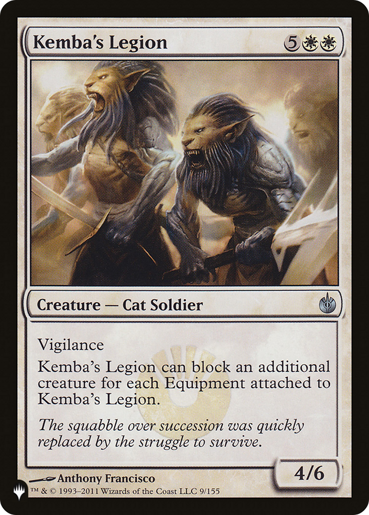 Kemba's Legion [LIST - 9/155]
