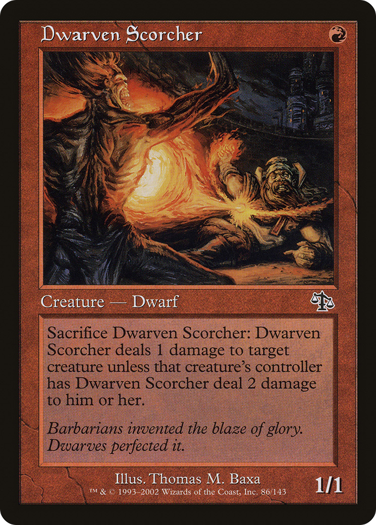 Dwarven Scorcher [JUD - 86]