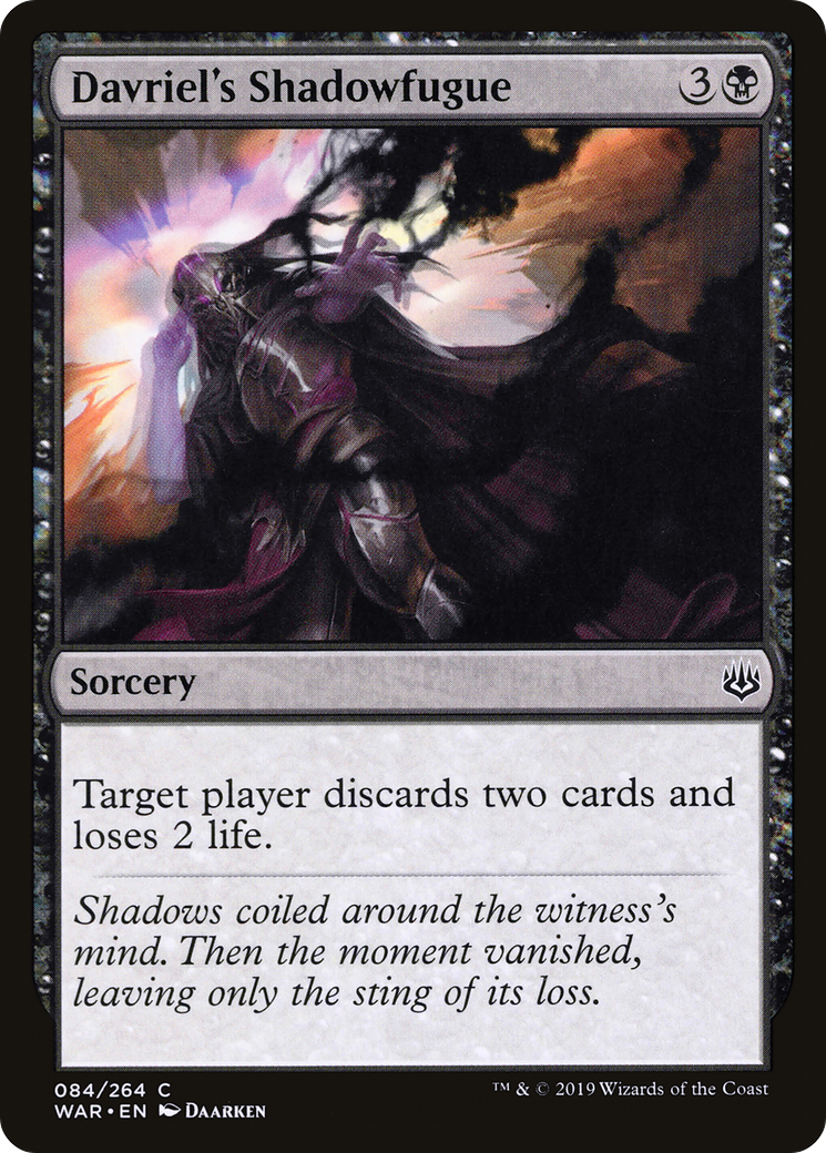 Davriel's Shadowfugue [WAR - 84]