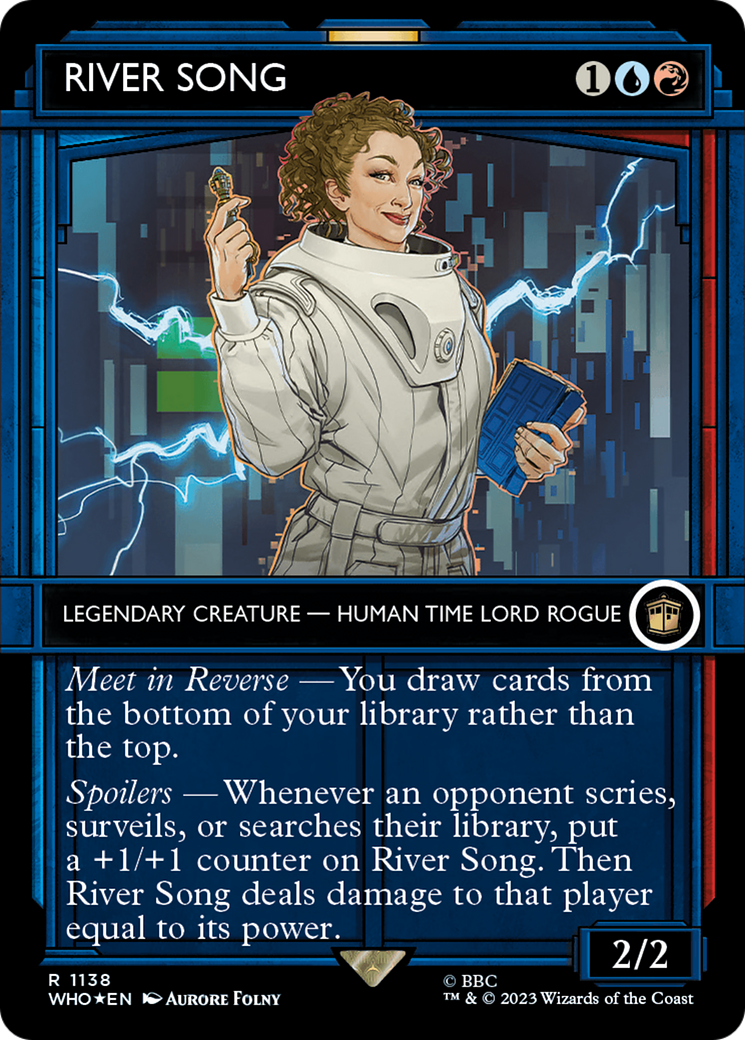 River Song (Showcase) (Surge Foil) [WHO - 1138]