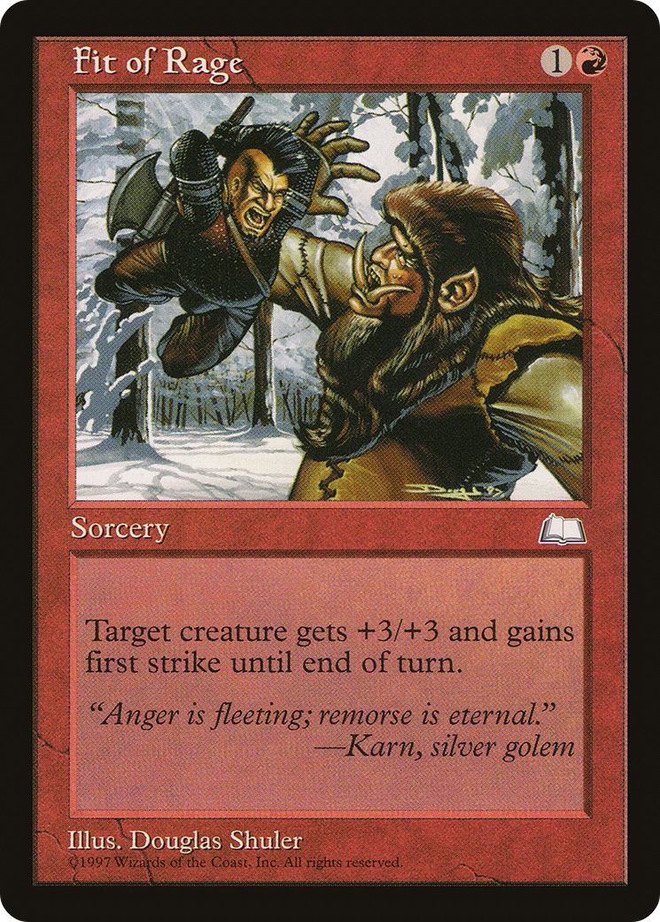 Fit of Rage [WTH - N/A]