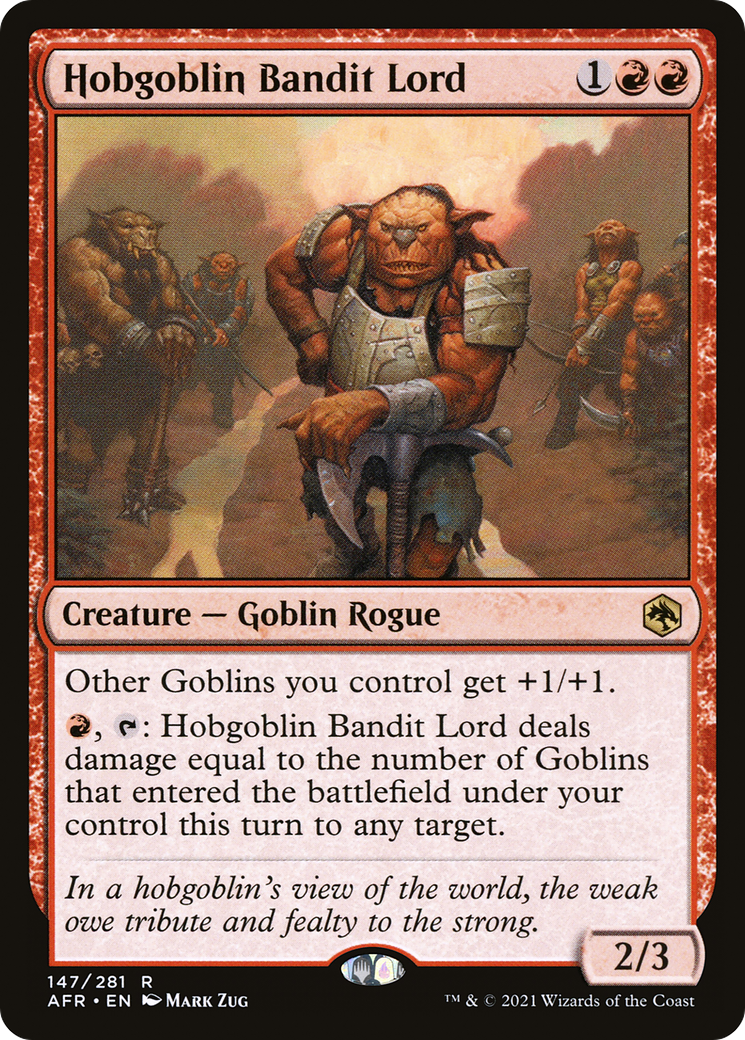 Hobgoblin Bandit Lord [AFR - 147]