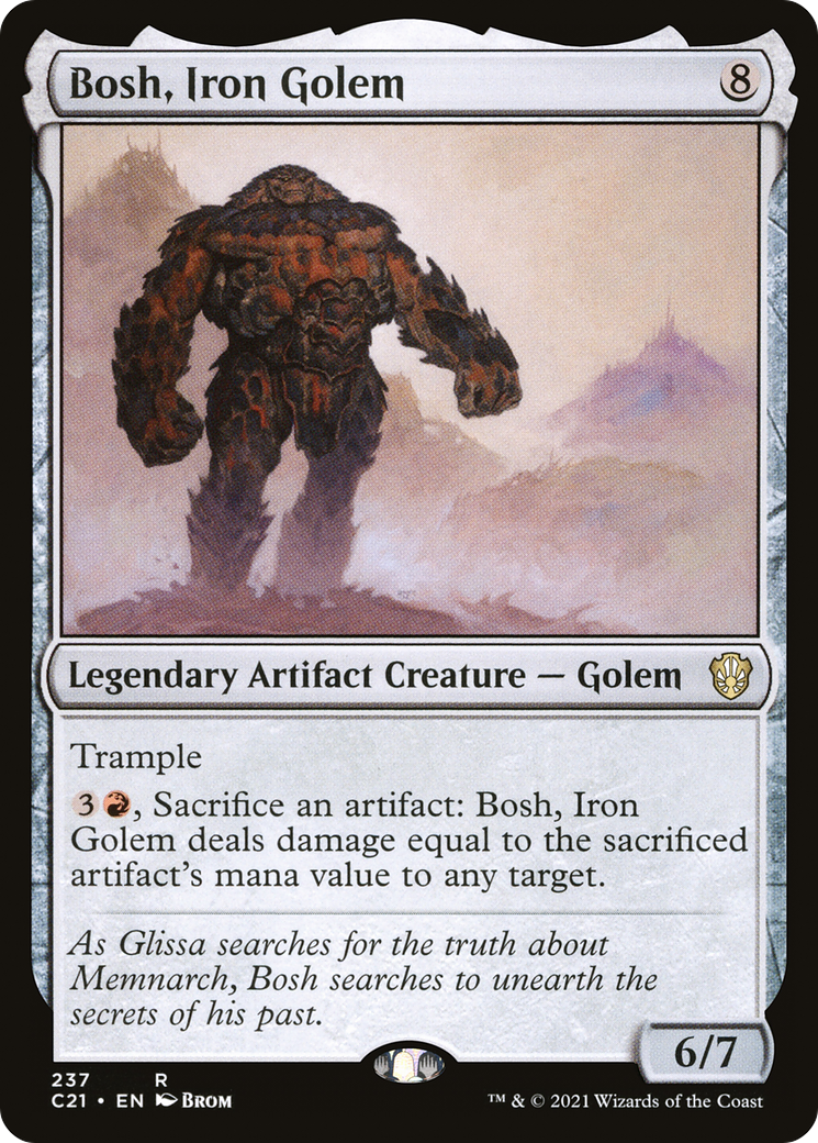 Bosh, Iron Golem [C21 - 237]