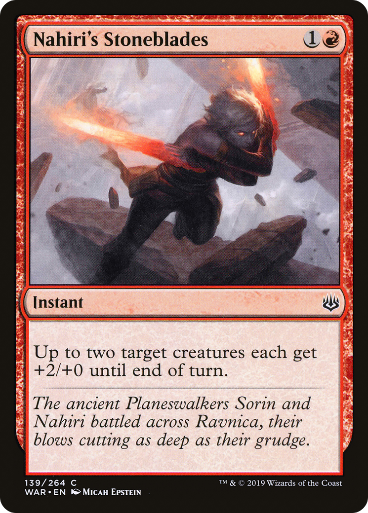 Nahiri's Stoneblades [WAR - 139]