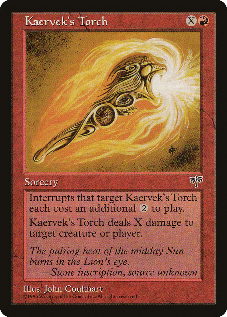 Kaervek's Torch [MIR - N/A]