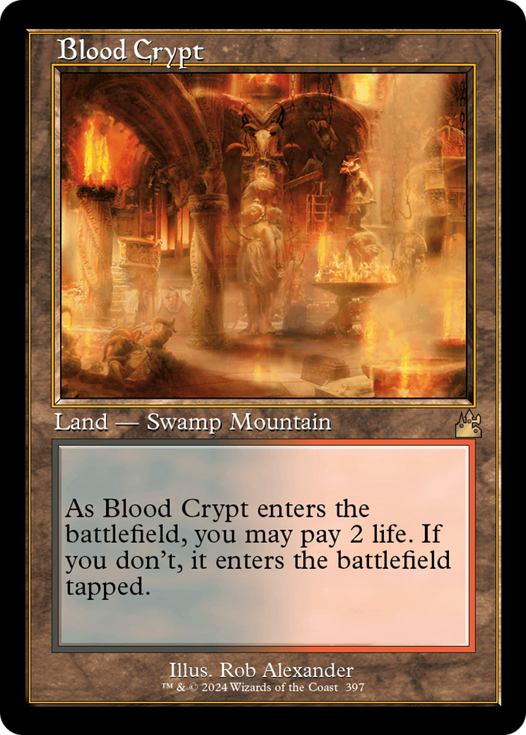 Blood Crypt (Retro Frame) [RVR - 397]