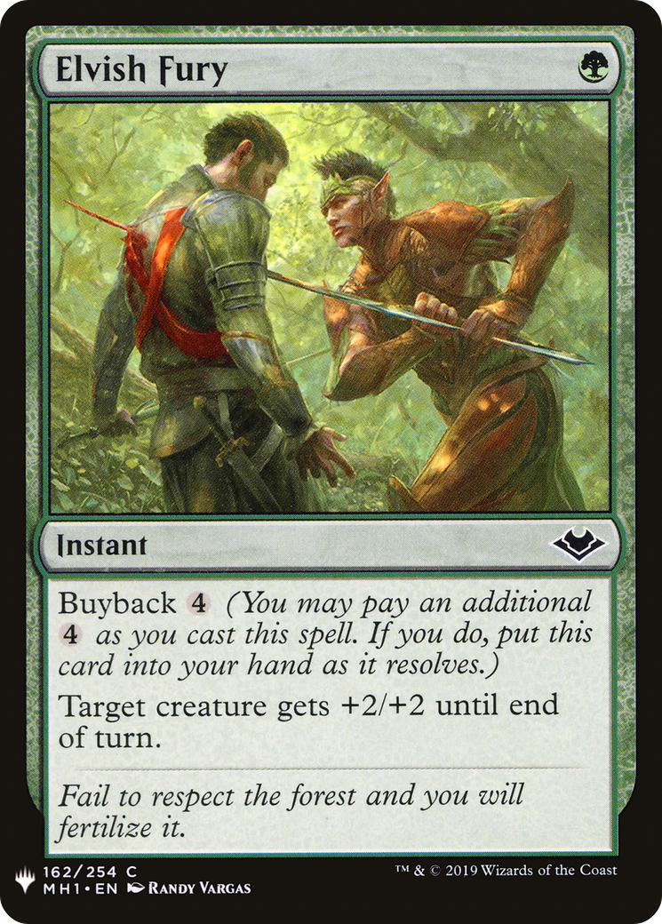 Elvish Fury [LIST - 162]