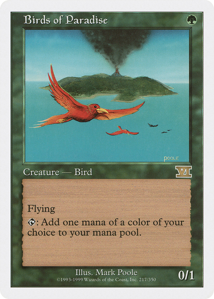 Birds of Paradise [6ED - 217]