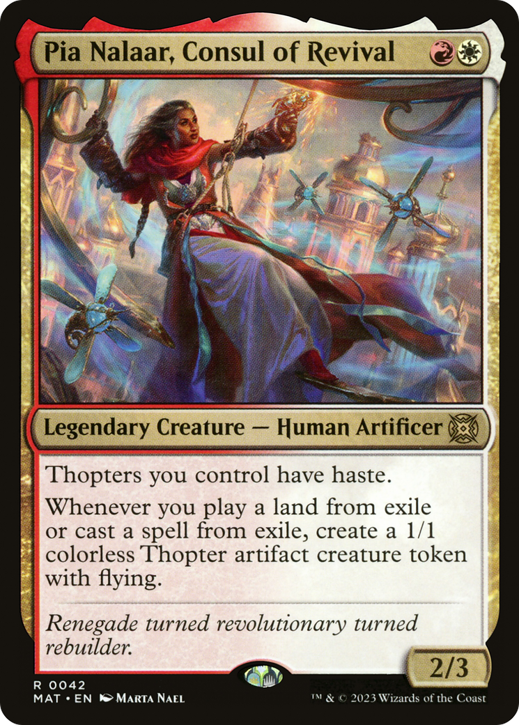 Pia Nalaar, Consul of Revival [MAT - 42]