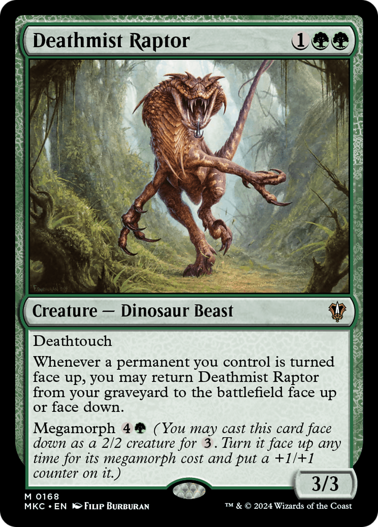 Deathmist Raptor [MKC - 168]