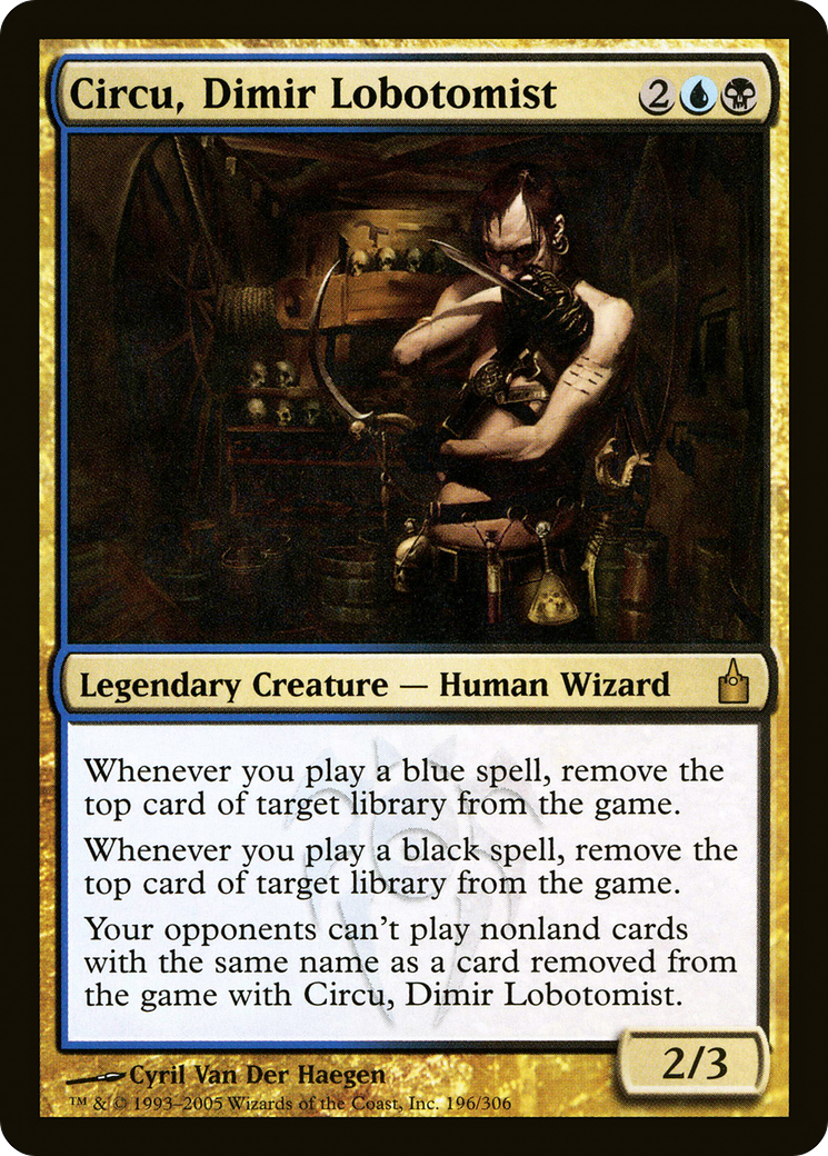 Circu, Dimir Lobotomist [RAV - 196]