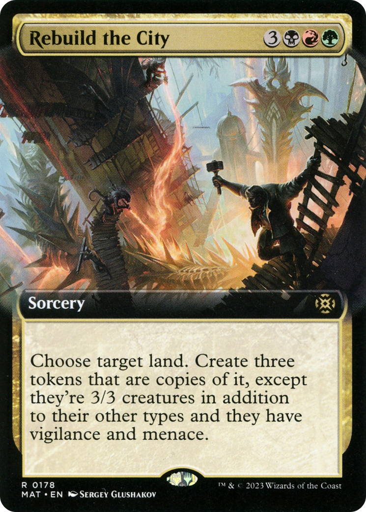 Rebuild the City (Extended Art) [MAT - 178]