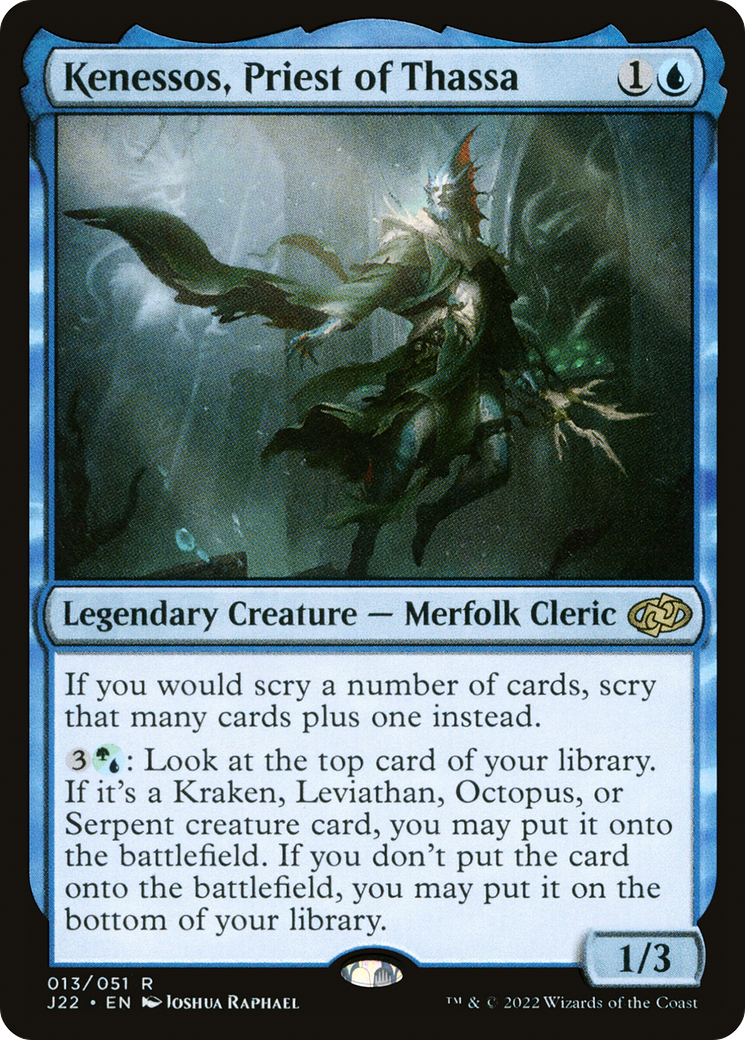 Kenessos, Priest of Thassa [J22 - 13]